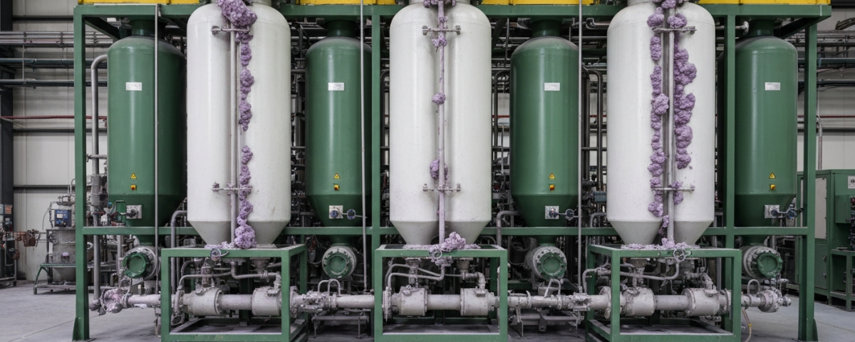 Lösungsmittelextraktionsanlage zur Aufbereitung Seltener Erden in kühlem Labor-Ambiente
