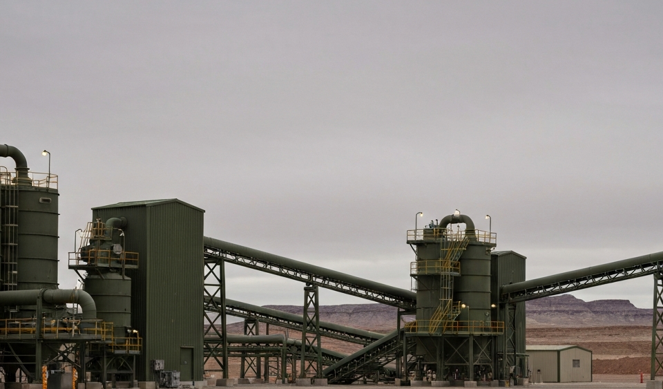 Uranmühle auf dem Colorado-Plateau: Zentrale Verarbeitungsanlage im Hub-and-Spoke-Modell